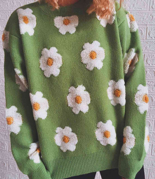 Flower Power Sweater